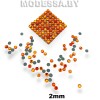 Стразы клеевые Orange d2мм SS6