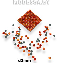Стразы клеевые Orange BQ d2мм SS6
