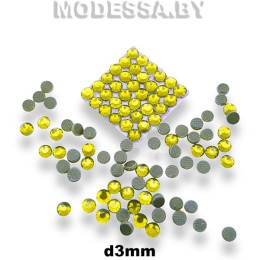 Стразы клеевые Cetron d3мм SS10