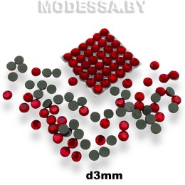 Стразы клеевые Lt. Siam d3мм SS10