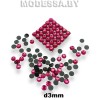 Стразы клеевые Rose d3мм SS10