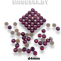 Стразы клеевые Amethyst d4мм SS16