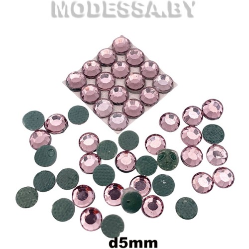 Стразы клеевые Lt. Amethyst d5мм SS20