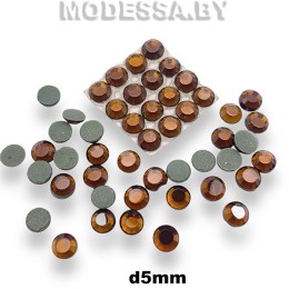 Стразы клеевые Sm.Topaz d5мм SS20