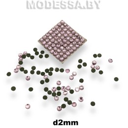 Стразы клеевые Lt. Amethyst d2мм SS6