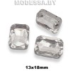 2178 13x18мм стразы стекл. в оправе Ц:Кристалл