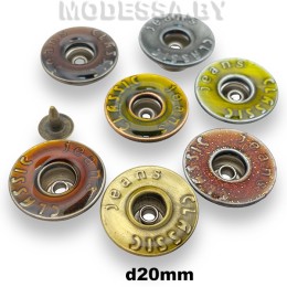 01725 Заклёпка-пуговица d20мм 
