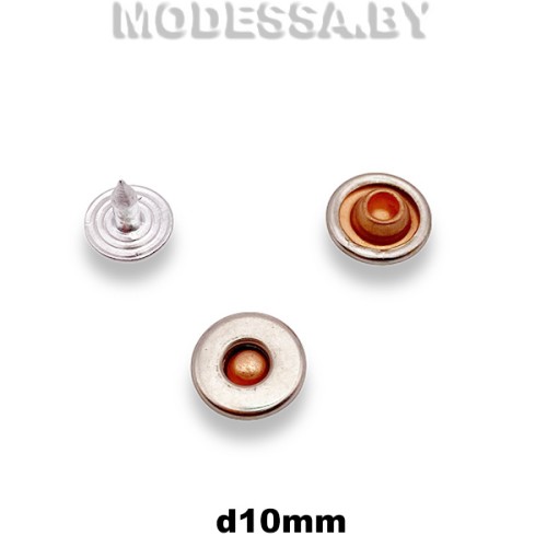 Хольнитен d10мм Ц:Никель/Оранжевый