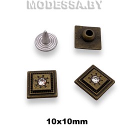 1000515 Хольнитен 10х10мм Ц:Антик