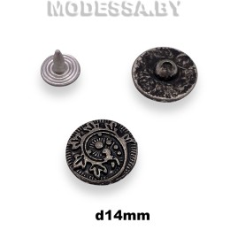 1400410.1 Хольнитен d14мм Ц:Чёрный никель