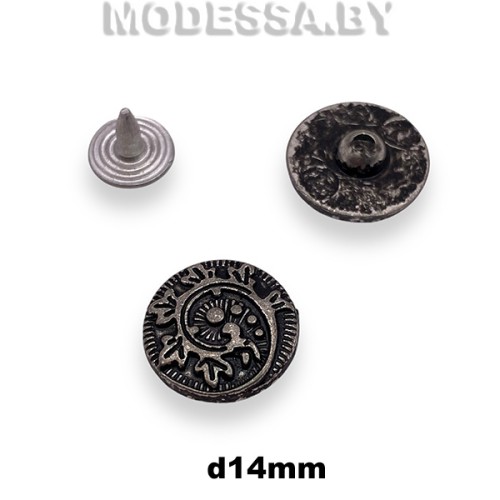 1400410.1 Хольнитен d14мм Ц:Чёрный никель