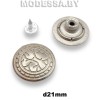 D15830 Заклёпка-пуговица d20мм Ц:Никель