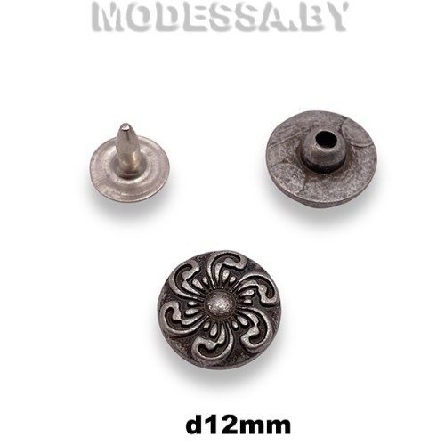 D22209 Хольнитен d12мм Ц:Чёрный никель