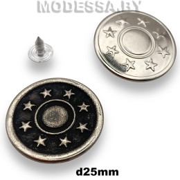 2502515 Заклёпка-пуговица d25мм 