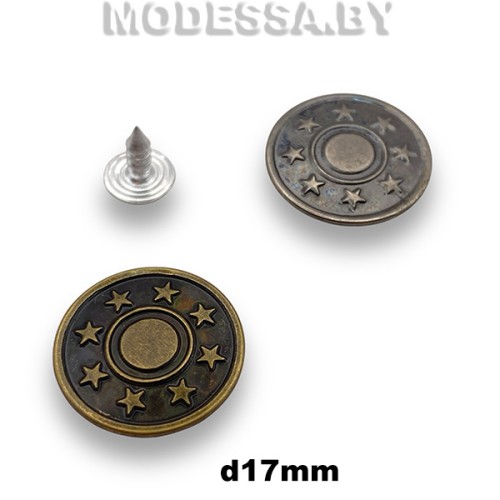27889.1 27888.35 Заклёпка-пуговица d17мм