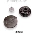 28862.17 Заклёпка-пуговица d17мм Ц:Чёрный никель
