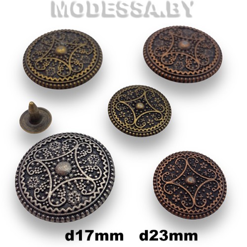 D32935 D32920 Заклёпка-пуговица d23 d17