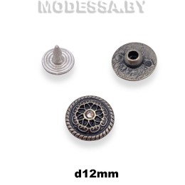 D33015 Хольнитен d12мм Ц:Чёрный никель