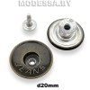 Заклёпка-пуговица d20мм Ц:Антик