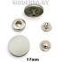 17 В Кнопка альфа d17мм Nickel matt
