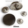 20 В Кнопка альфа d20мм Nickel