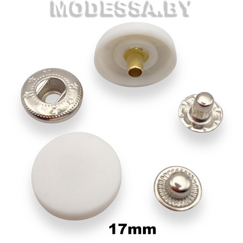 27888.17 Кнопка альфа d17мм Белый N