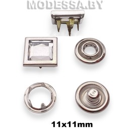 5108 Кнопка клямерная 11х11мм N