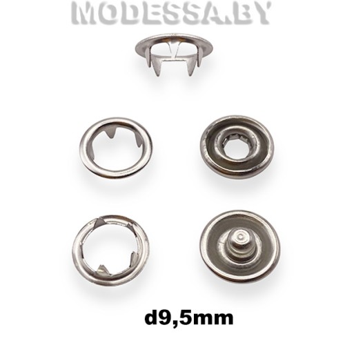 Кнопка клямерная d9.5мм N