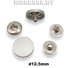 В-12.5 Кнопка альфа d12.5мм N matt