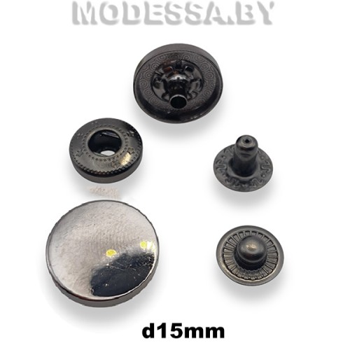 В-15 Кнопка альфа d15мм BN