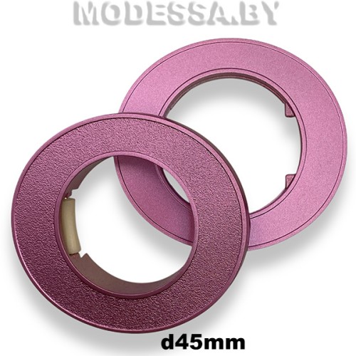 1608D Люверс для штор d45мм Розовый