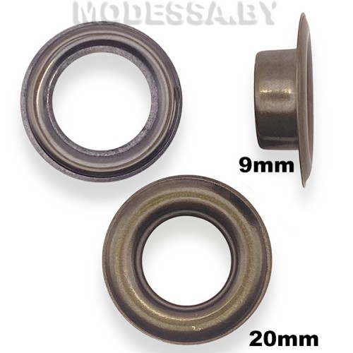 Люверс d20мм Антик