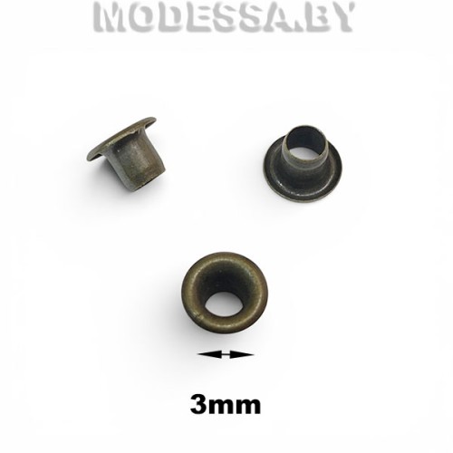 Люверс d3мм Антик