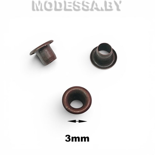 Люверс d3мм Медь