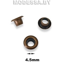 Люверс d4.5мм Медь 