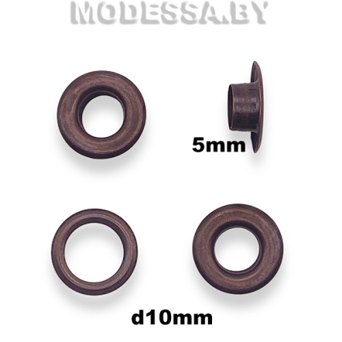 Люверс d10мм Медь