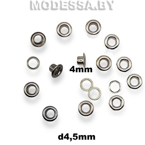 Люверс d4.5мм (ножка 4мм)