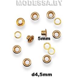 Люверс d4.5мм (ножка 5мм) G 