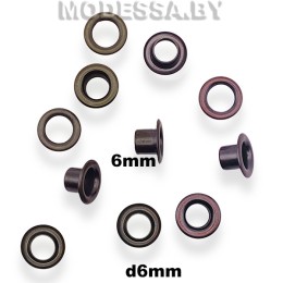 Люверс d6мм (ножка 6мм)