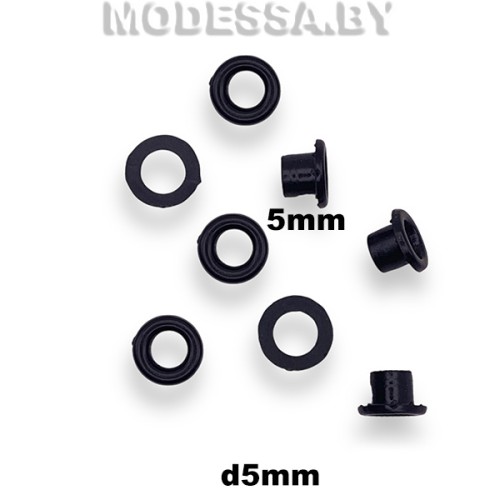 Люверс d5мм Чёрный 