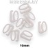 1009-S крючок-фиксатор пластм. Ц:Белый 10мм