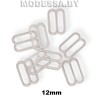 1208-T рамка-регулятор пластм. Ц:Прозрач. 12мм