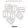 1208-S рамка-регулятор пластм. Ц:Белый 12мм