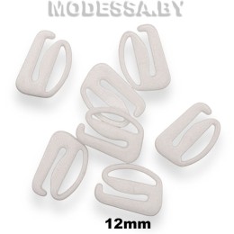 1209-s крючок-фиксатор пластм. Ц:Белый 12мм