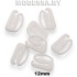 1209-S крючок-фиксатор пластм. Ц:Белый 12мм