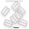 S-1508 (1508-S) рамка-регулятор пластм. Ц:Белый 15мм