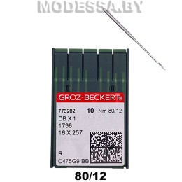 DBx80/12 Иглы для ПШМ Groz-Beckert (1уп=10шт) 