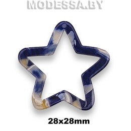 0553 FTS Украшение Ц:Синий/Жёлтый 