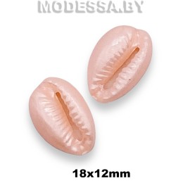 0562 Украшение 18х12мм Ц:Розовый