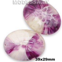 10075 АС Украшение Ц:Т168 Сиреневый